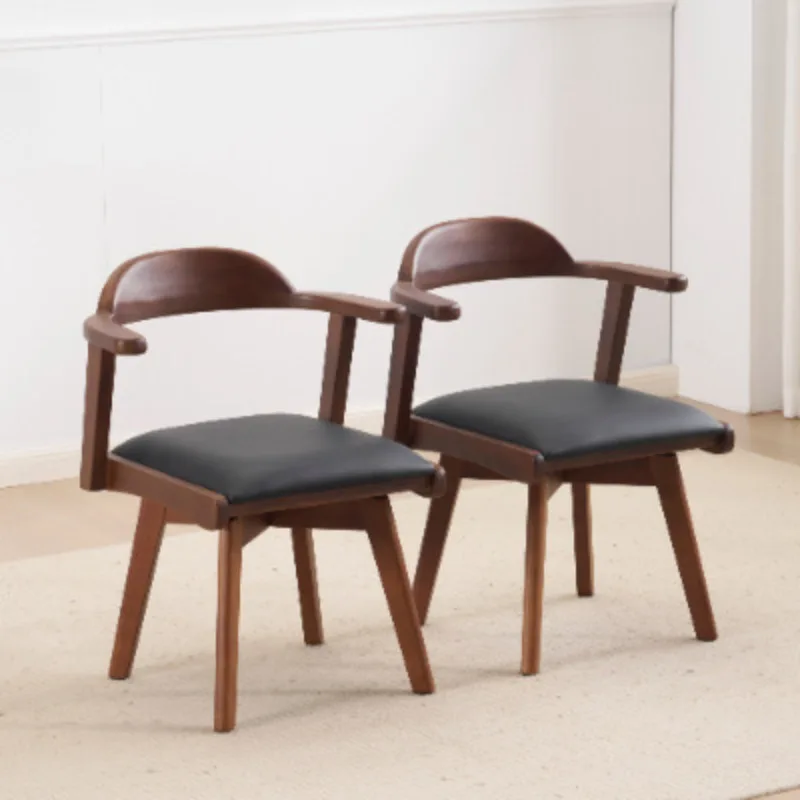 

2 dining table and chair set with armrests Windsor chair Dining table and chairs