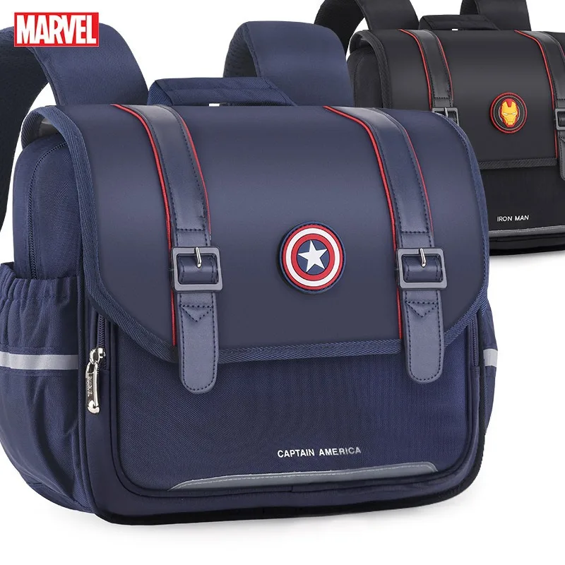 marvel-series-new-1-3-grade-horizontal-version-large-capacity-load-reducing-and-spine-protecting-student's-backpacks