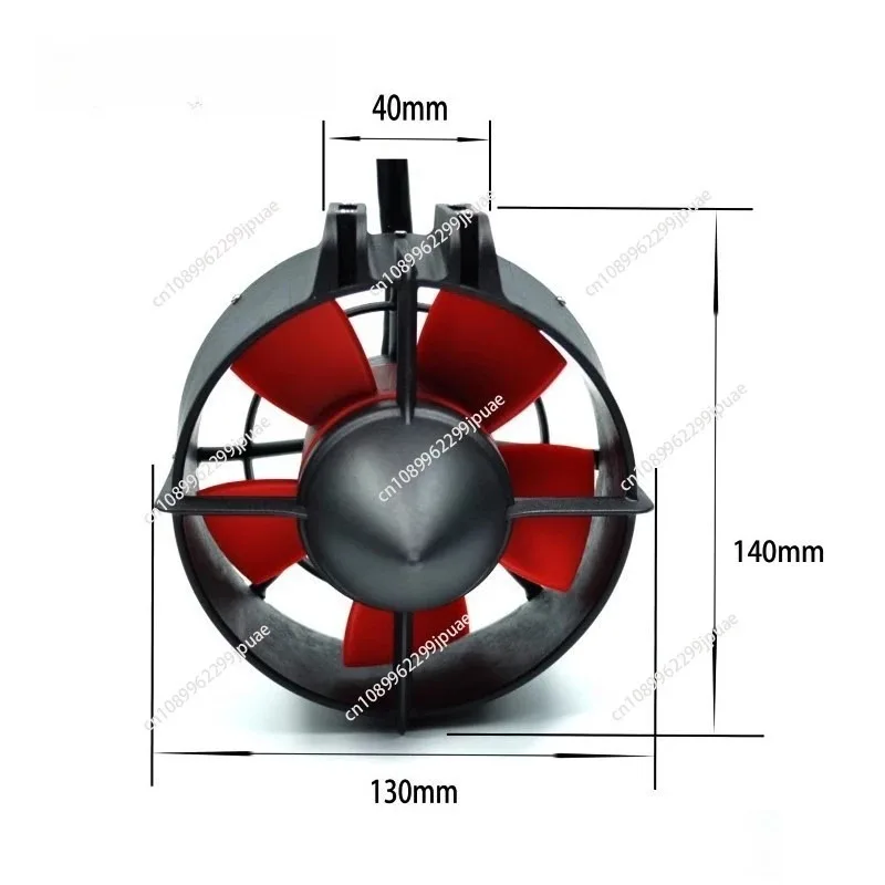 24V Dual Brushless Waterproof Underwater Thruster Kit Marine Propulsion Motor for Fishing Boat SUP and Unmanned Marine Vessel