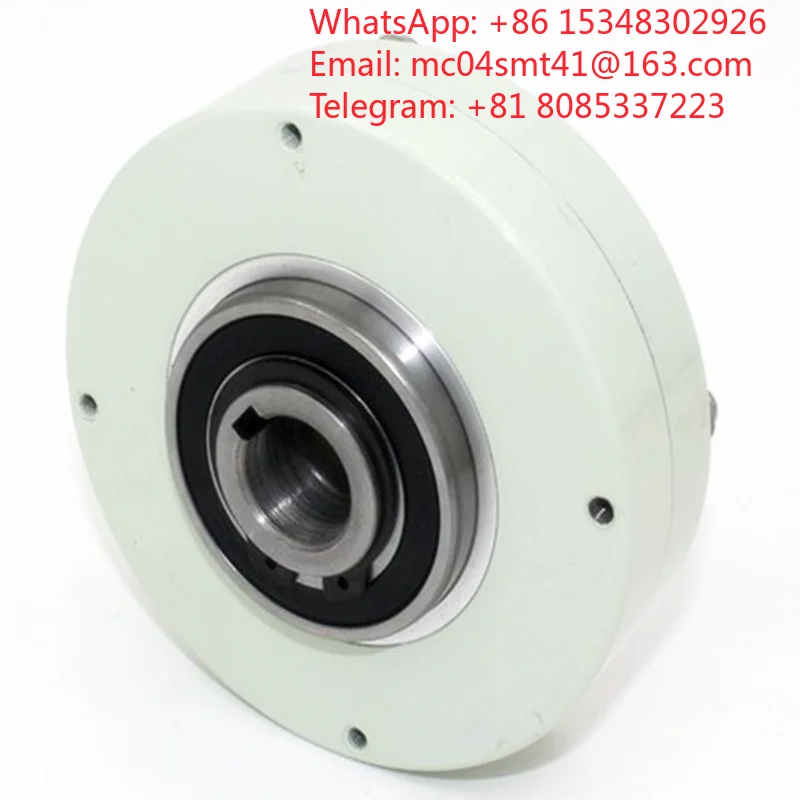 1 piece of  Mini Single Shaft Brake Double Shaft Magnetic Powder Clutch 24V Tension Controller Electromagnetic Powder Brake