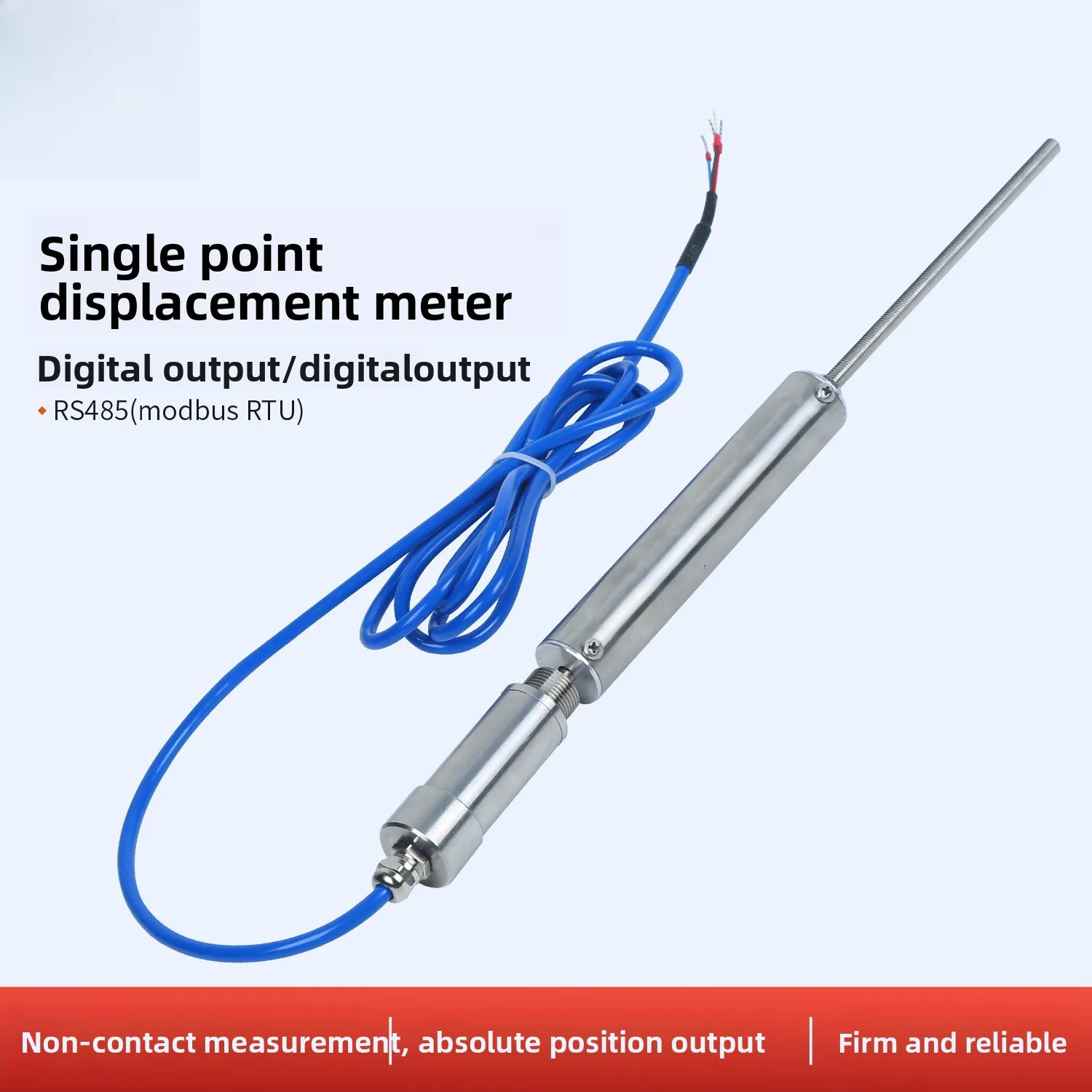 single-point displacement meter, high-precision micro-displacement measurement, differential transformer type
