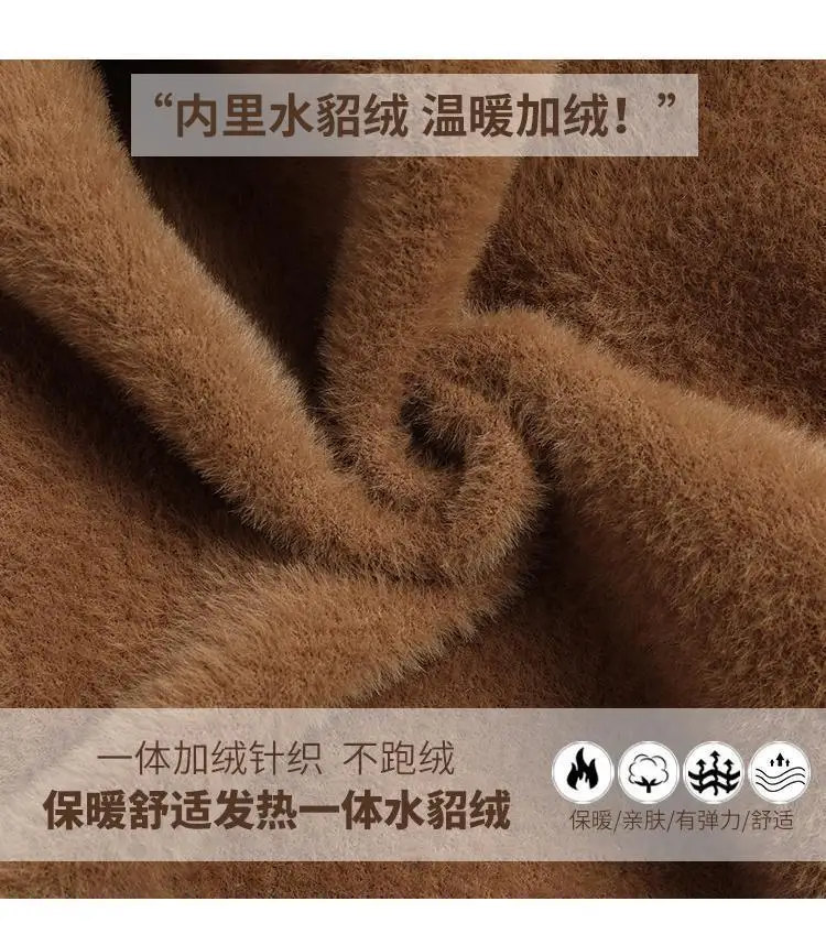 2025 New Thicken High Collar Pullover Women's Sweater Top Winter Warm and Soft Solid Color Inner Wear Bottoming Shirt