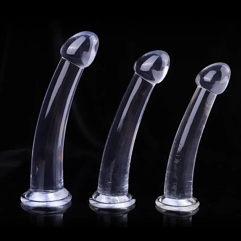 SMLXLCrystal Anal Plug 4 Size Sex Toys Butt Plug Anal Stimulator Prostate Massager Dildo Sex toys for men