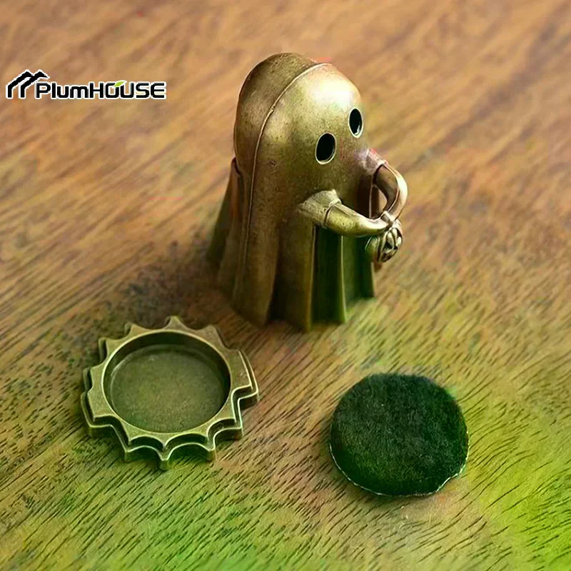 Ghost Incense Holder Ornament Handheld Pumpkin Desktop Decoration Suitable For Yoga, Meditation, Tea Ceremonies Home Decor
