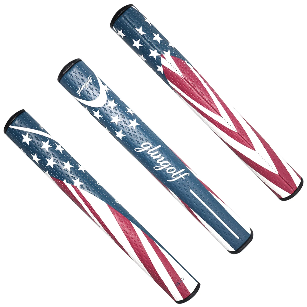Рукоятка для клюшки для гольфа American Flag Pu Putter Grip 2.0, 0,15 кг, доступны различные варианты, нескользящая и износостойкая.