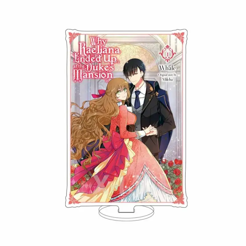 HD Anime Why Raeliana Ended Up At The Duke’s Mansion 15CM Figure Acrylic Stand Raeliana Noah Model Ornament Plate Cosplay Gifts - Image 10