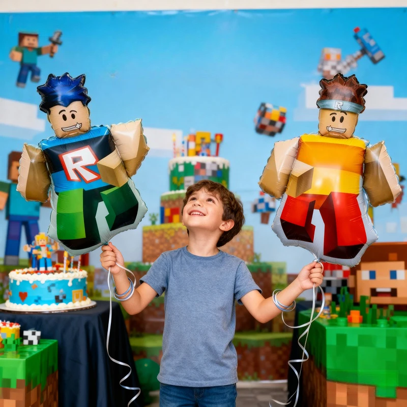 حار ROBLOX لعبة موضوع سلسلة بالون 10 قطعة احباط بالونات مجموعة لعبة بالونات ذاتية الصنع مجموعة حفلة عيد ميلاد لوازم صديق الهدايا #1