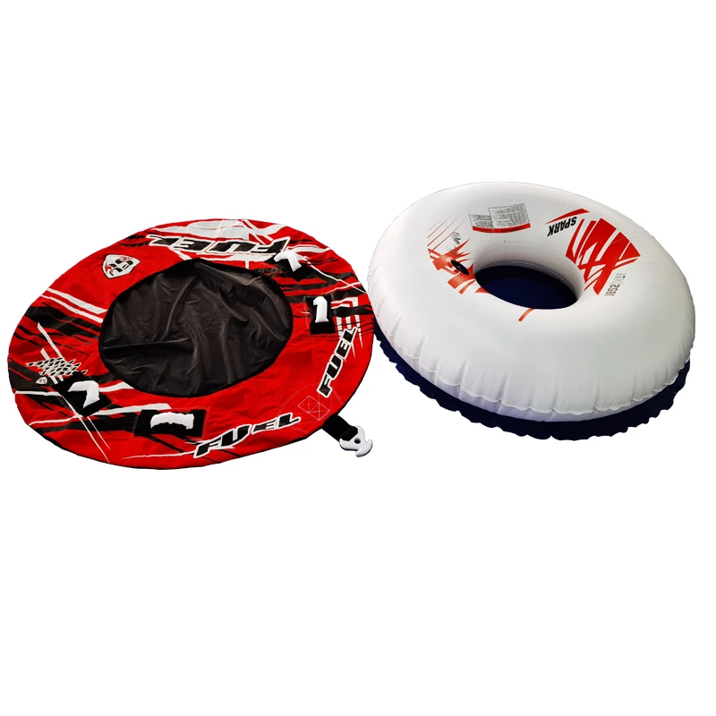 Customized Durable PVC Inflatable Towable Ski Sled Inner Tube PVC Inflatable Snow Ski Tube