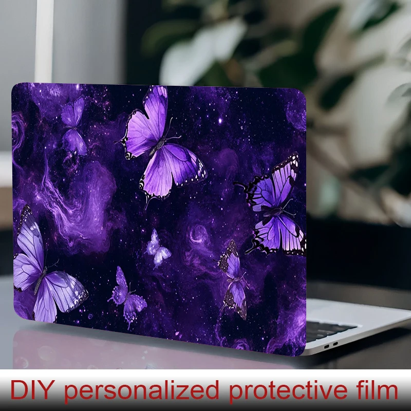 

2 laptop stickers Imitation Crocodile Pattern Protective film, DIY scratch resistant sticker