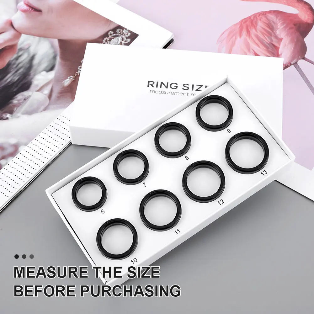 Smart Ring Sizing Kit Sizing Kit Size First Before You Buy 8 Sample Ring Sizing Kit for Smart Ring Ring Sizing Kit Sizes 6 To 13