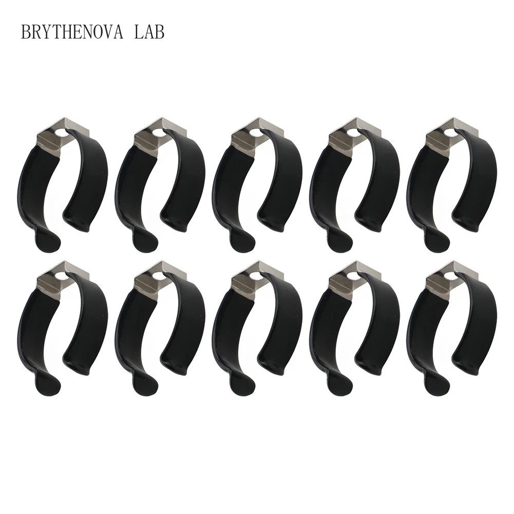 10Pcs U Clips Holder Bracket for LED Light Bulbs Fluorescent LED Tube Replacement Mounting Accessories Lamp Support Pipe Clamps