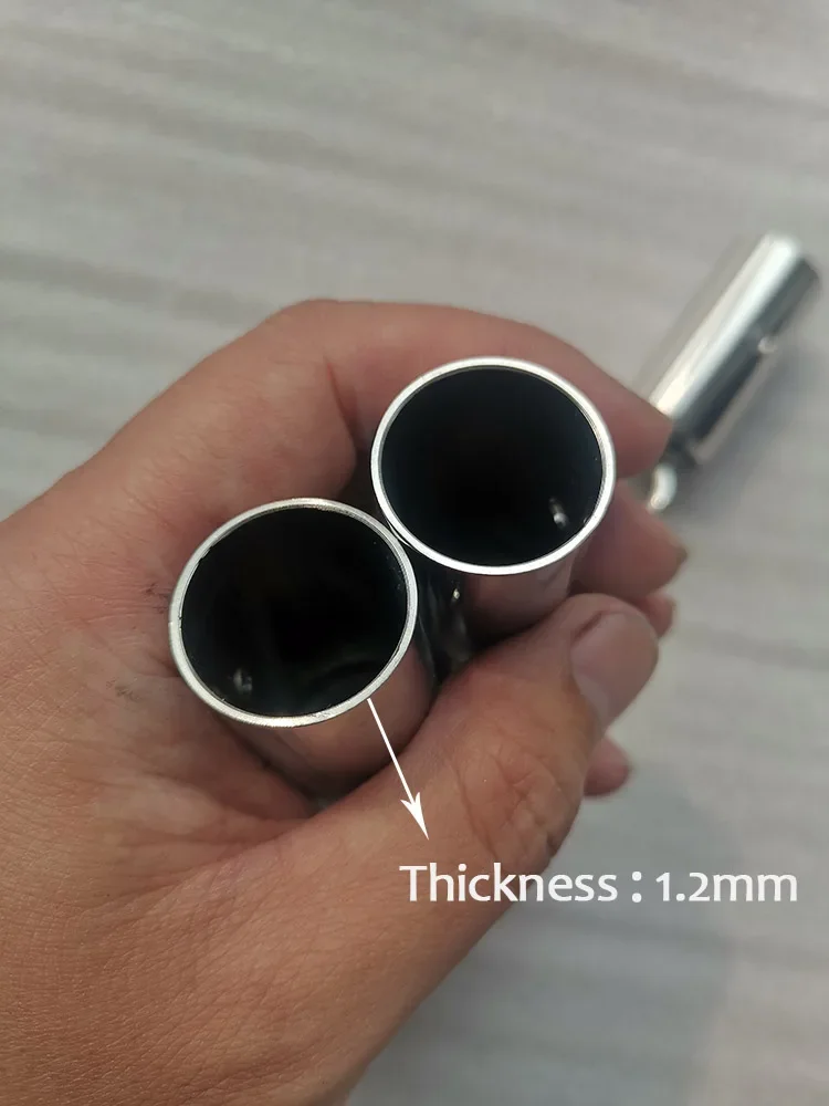2026 Stainless Steel Three Section Cudgel Parts Send Rivets Martial Arts Stick Equipment DIY Link Component
