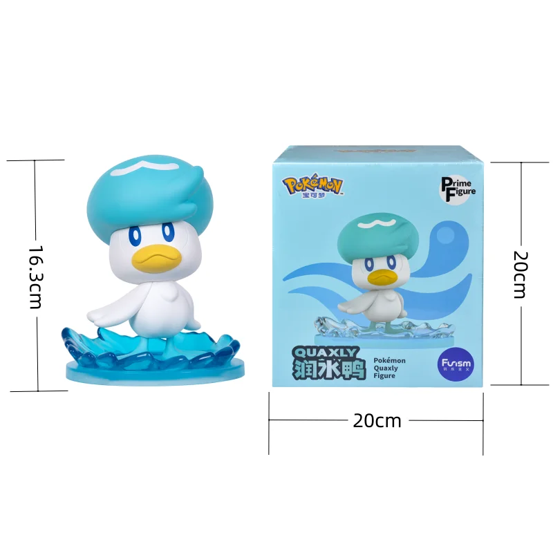 Pokemon Anime Action Figures Sprigatito Fuecoco Quaxly Original Genuine Genuine Home Collection Models Toys Kid's Birthday Gift