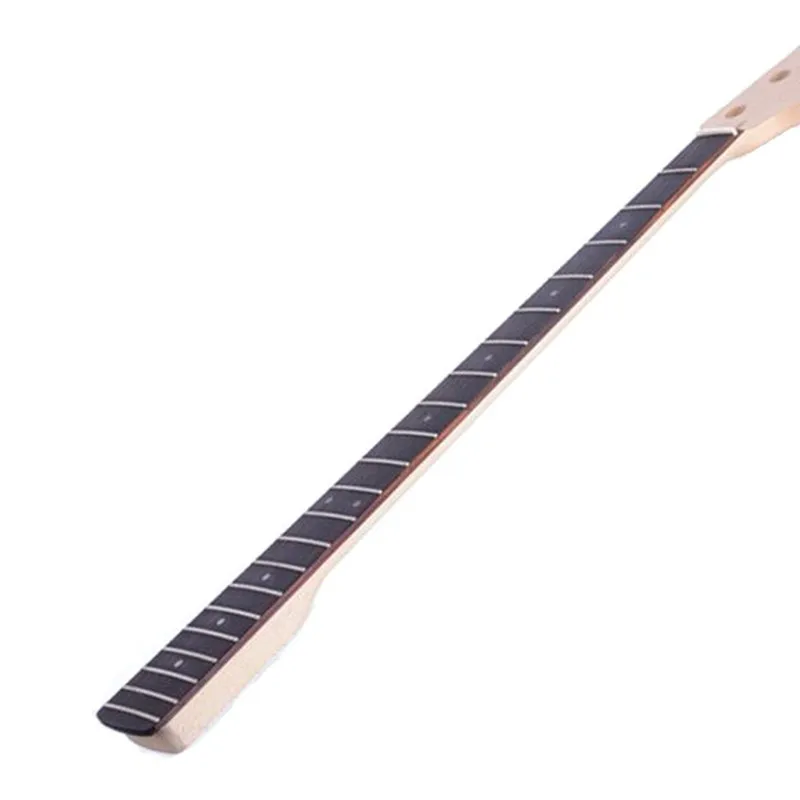 4Strings Musical Instruments Accessories 21 Frets Electric Bass Guitar Neck Dots Maple Matte Rosewood Fingerboard Truss Rod