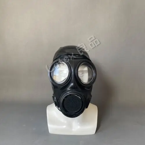 Heavy latex gummi gas mask full cover gas mask hood MF20B