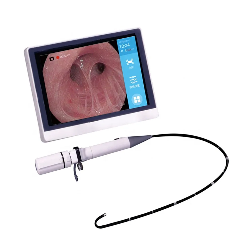 Wireless video transmission rigid bronchoscope with work channel