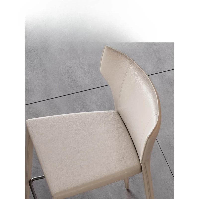 

Modern minimalist bar chair home backrest bar chair Nordic