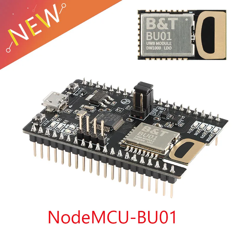 NodeMCU-BU01 BU01 UWB Indoor Positiontion Module Ultra Wideband High Precision Ranging 3.3V 5V Development Board Module