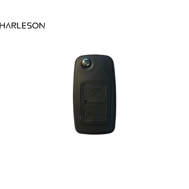 Remote Flip Folding Car Key Shell Case Fob For CHERY A5 FULWIN TIGGO E5/A1 2 Button Key Cover Replacement Uncut Blade