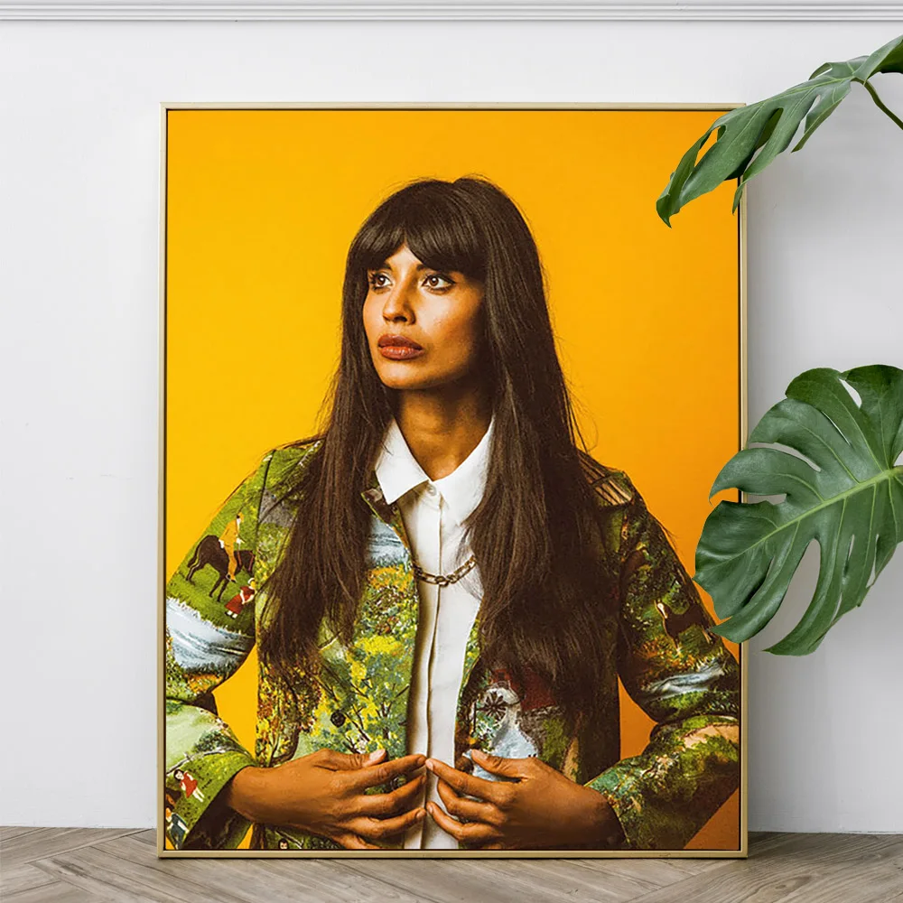 Jameela Alia Jamil ستار الفن طباعة ملصق الممثلة مقدم جدار صورة الحديثة قماش اللوحة ديكور