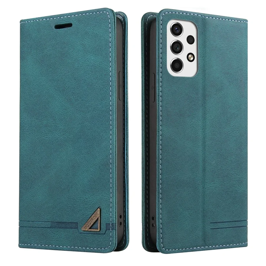 Wallet Anti-theft Magnetic Flip Leather Case For Samsung Galaxy A07 A16 A17 A26 A27 A36 A37 A56 A57 S26 Ultra S26 Plus S25 FE
