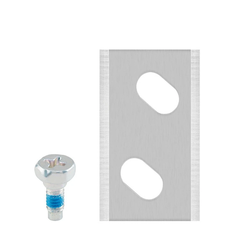 8Pcs Lawn Robot Blade Plating Lawn Mover Replacement Blade For Robomow RK Robot Mower Replacement Accessories Blade Silver