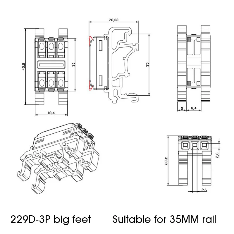 Draad Elektrische Connector 1 2 Pin Splicing Terminal Blokken Led Strip Verlichting Quick Mini Connectors Dirigent Conector Met Base