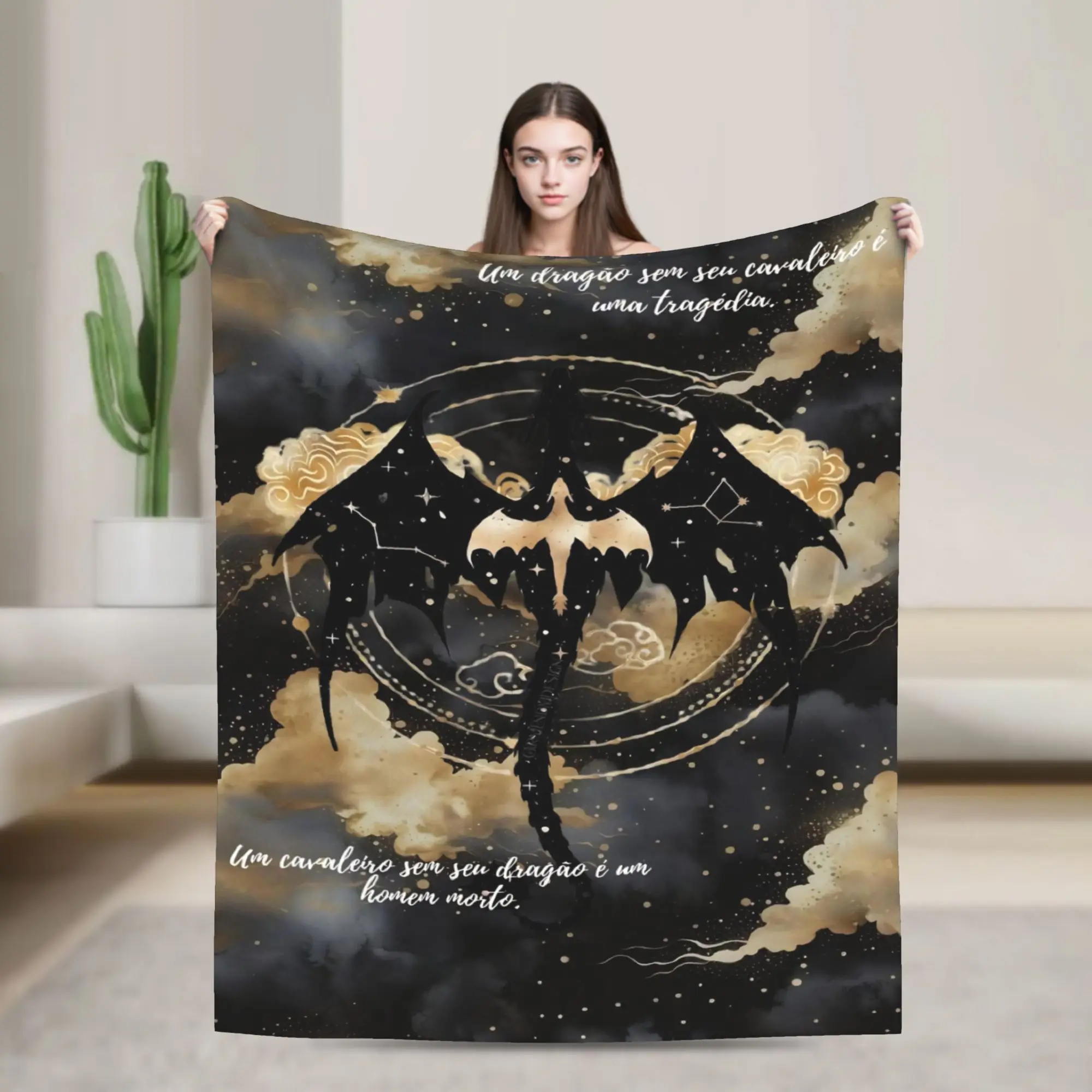 F-Fourth W-Wing Dragon Flannel Blanket Spring  Super Warm Throw Blanket for Children Living Room Funny Bedspread Sofa Bed Cover