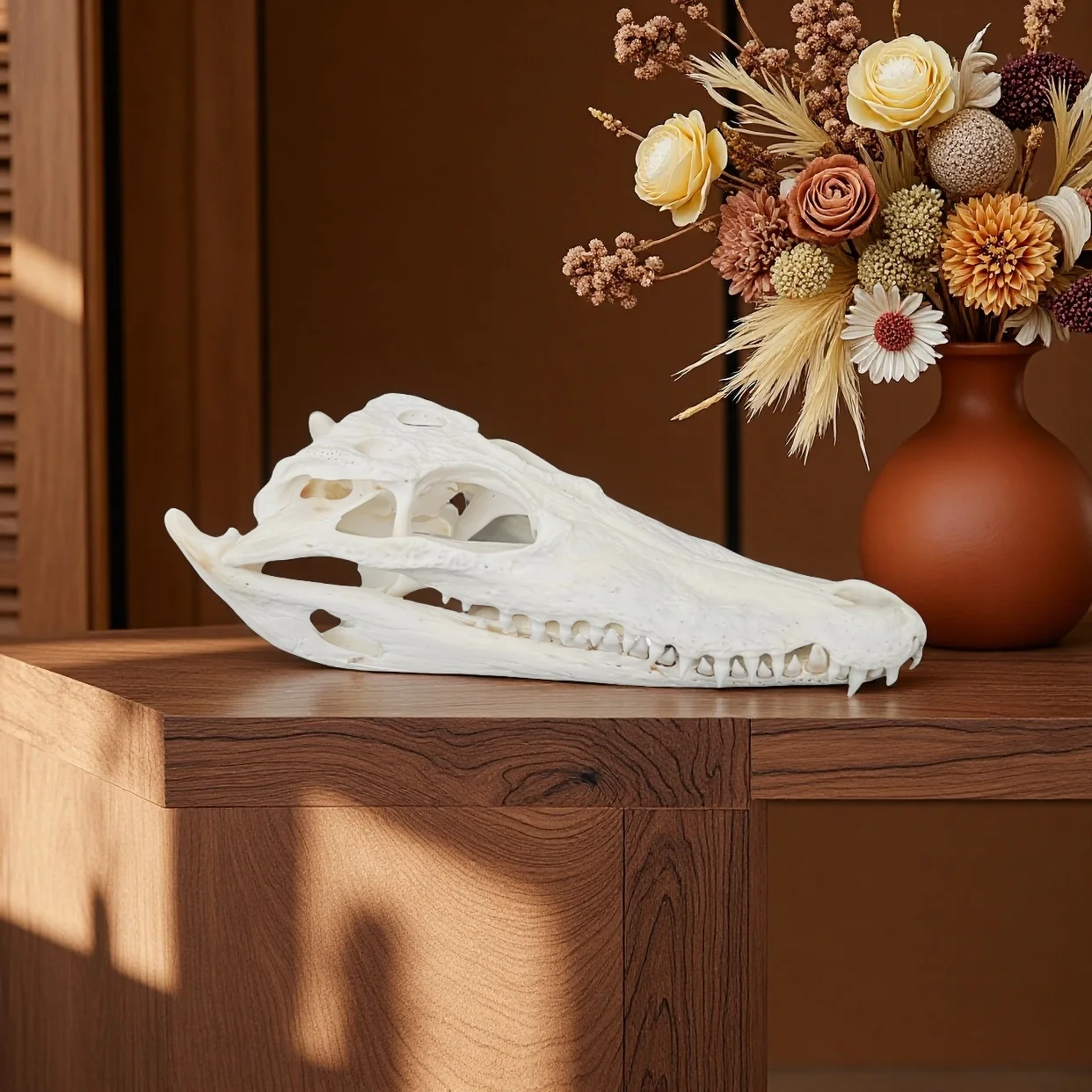 

1 PC Taxidermy Real Animals Skull Decor - Model Animals Bones Specimen,Taxidermy Supplies for Science Education,Collection