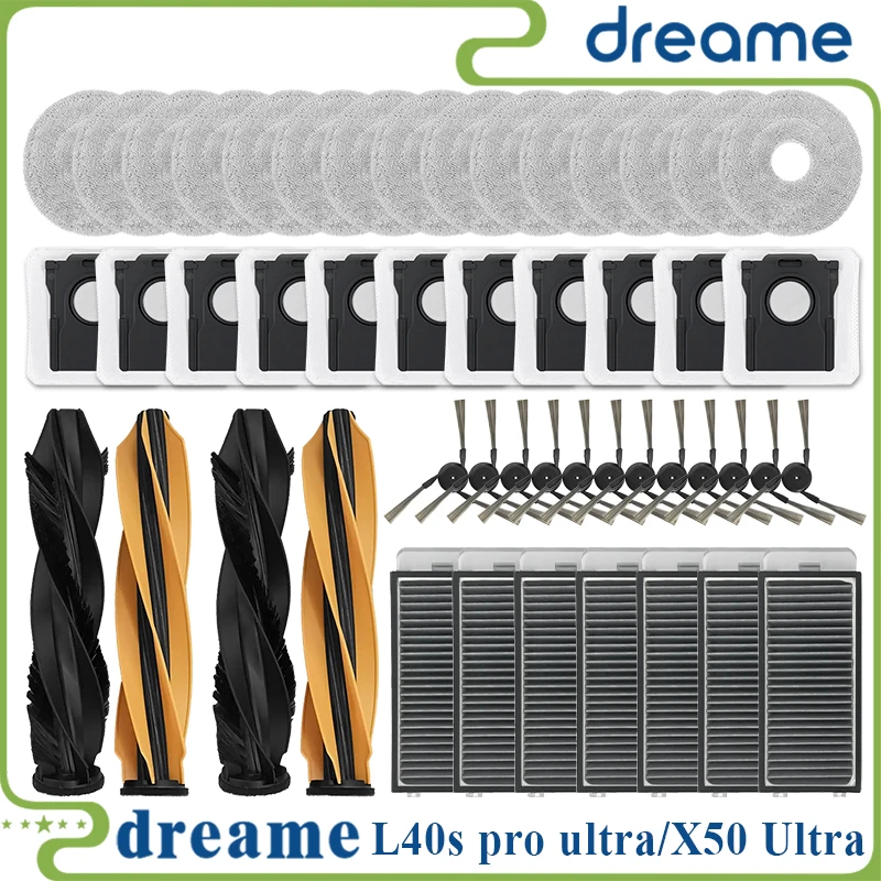 �y�Z�[�����zDreame X50 Ultra/X50 Master/L50 Pro Ultra/L40S Pro Ultra / MOVA V50 Ultra �p�[�c ���C���u���V �t�B���^�[ ���b�v�N���X �_�X�g�o�b�O