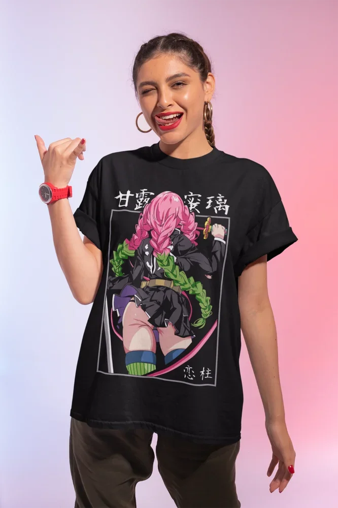 Mitsuri Kanroji Demon Slayer T-Shirt Demon Slayer,Mitsuri,Anime,Nezuko Soft Tee