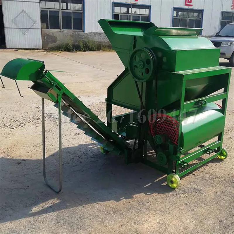 

Movable Electric Diesel Raspberry Peanut Peeling Processing Machine Groundnut Sheller Harvester Plant in Kenya