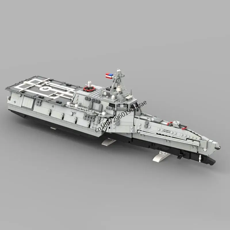 Nuevo 1529 Uds. Moc armas militares independencia (Lcs-2) modelo de bloques de construcción tecnología Diy montaje juguetes para niños regalos de vacaciones para niños