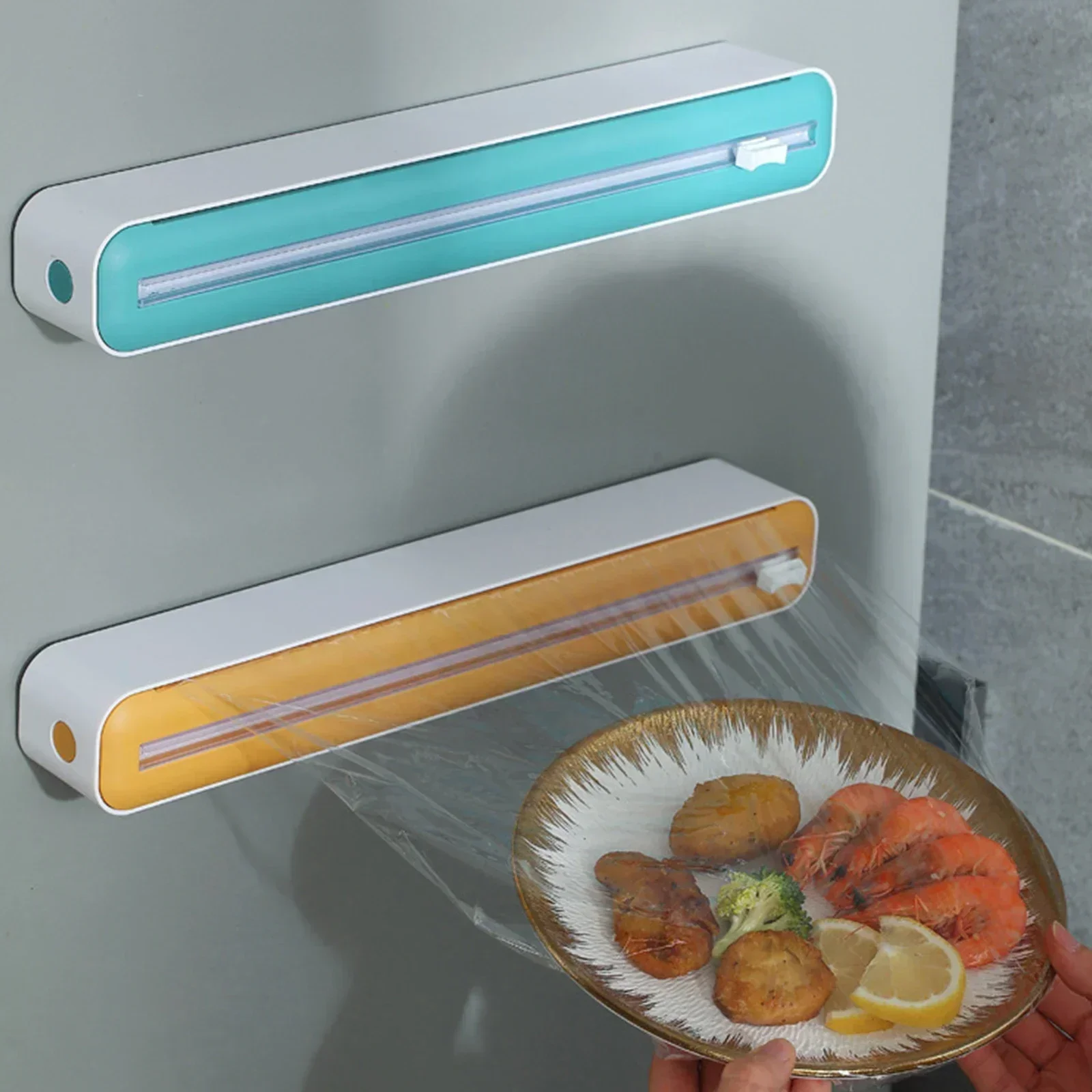 30x30cm Plastic Film and Desktop Disposable Plastic Wrap Cutter Refillable Foil Film Food Packaging Cling Film Cutting Machine