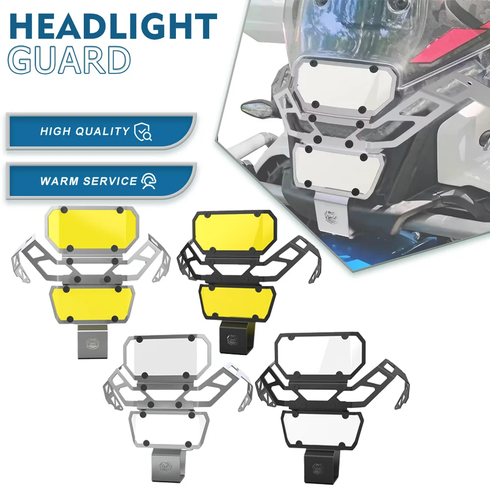 

2024 2025 2026 450MT Motorcycle Accessories For CFMOTO 450 MT Headlight Grille Guard Cover Protection Lamp Protector Cover Set