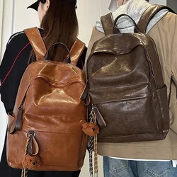 High Quality Women Man Backpack PU Leather Men's Backpacks Girl Luxury Designer Back Pack Laptop Bag Large Capacity Travel bags