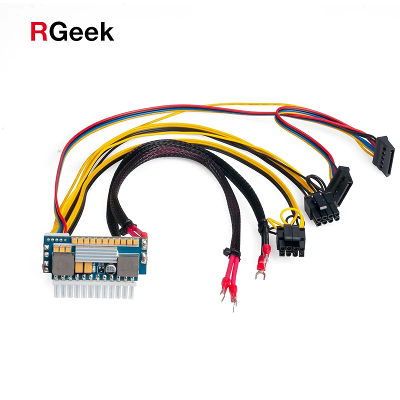 

RGeek DC 12V 450W 24PIN ITX ATX PICO PSU Power Supply Module for Mini ITX ATX Micro PC Computer Support Graphics Card