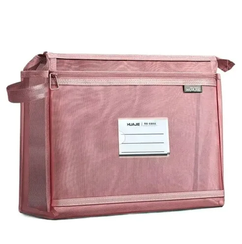 حقيبة تخزين ورق الاختبار ذات سعة كبيرة، حقيبة مجلد ملفات مفتوحة واسعة من Morandi، قسم شفاف بطبقة مزدوجة #3