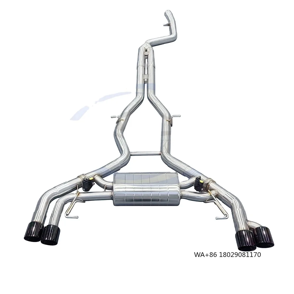 

Выхлопная система Fudkli Valvetronic Catback для X3 X4 3.0T B58 из нержавеющей стали 304 с 4 насадками