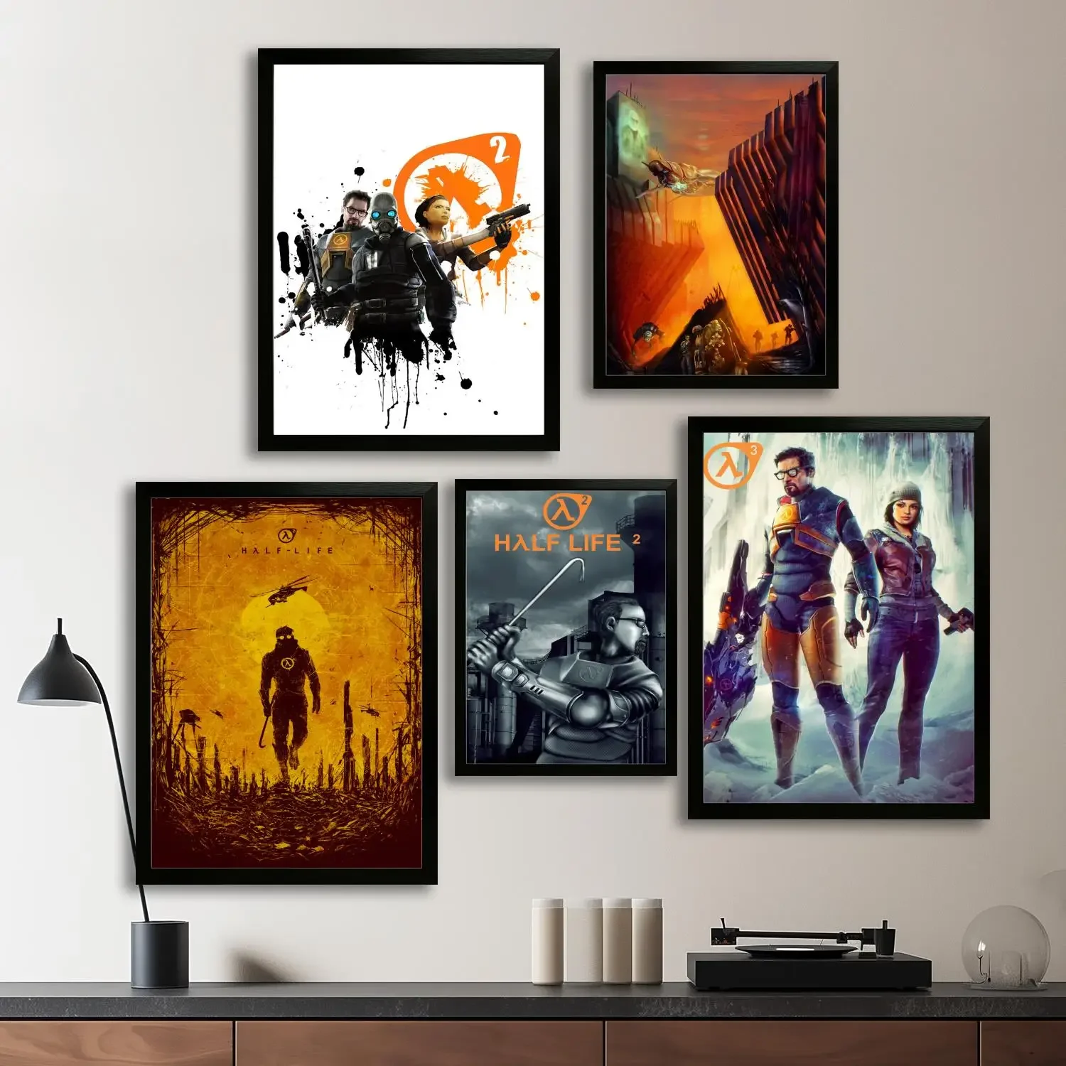 Half-Life Alyx Game Canvas Art Poster and Wall Art, Picture Print, Modern Family, Bedroom Decor, Posters,Decorative painting