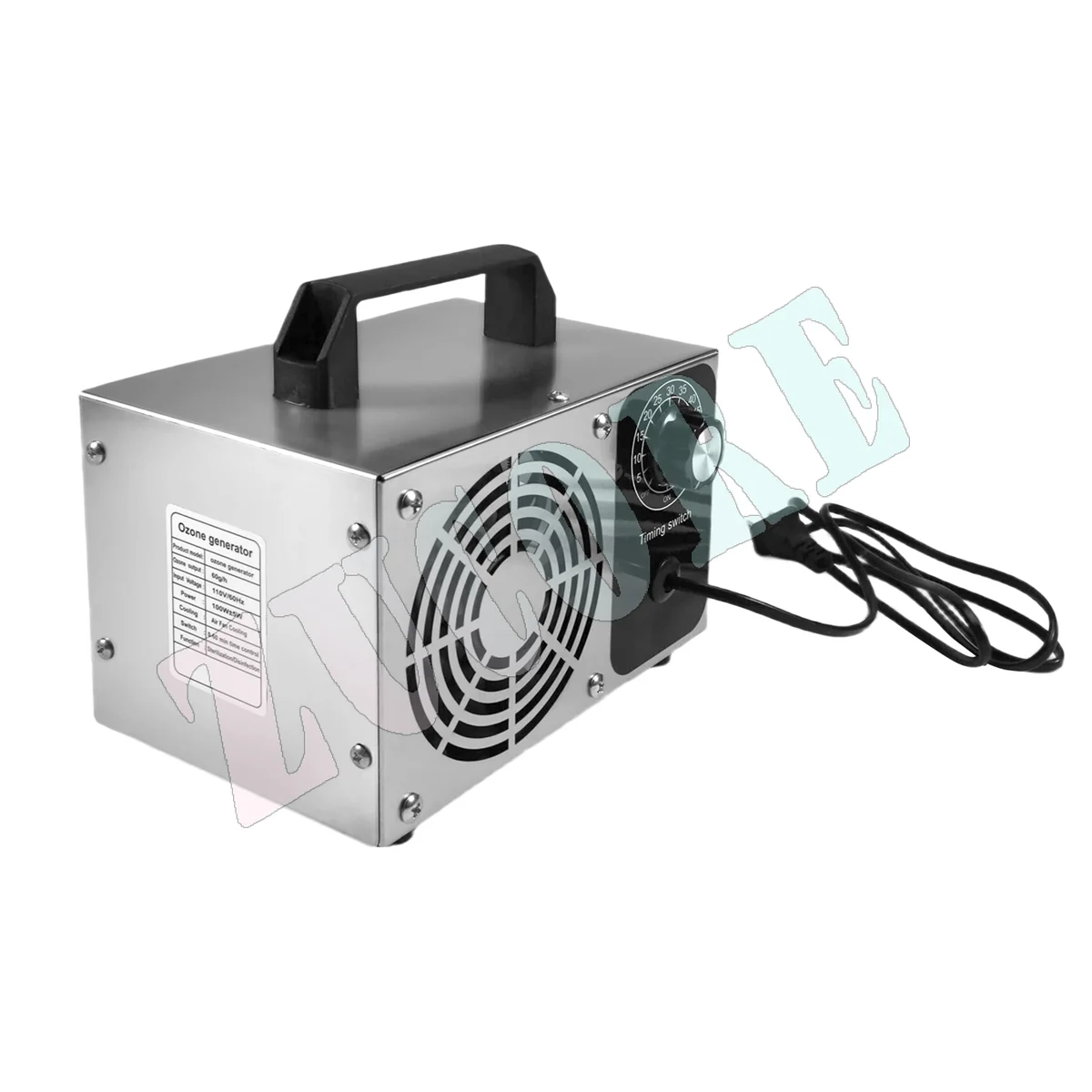 مولد AA98 60 جرام منقي الهواء المحمول O3 مولد الأوزون الأنظف المنزل التطهير مولد الأوزون إزالة الفورمالديهايد الولايات المتحدة التوصيل
