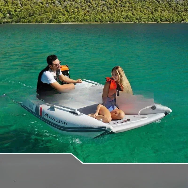 Stormboat clip, catamaran kayak