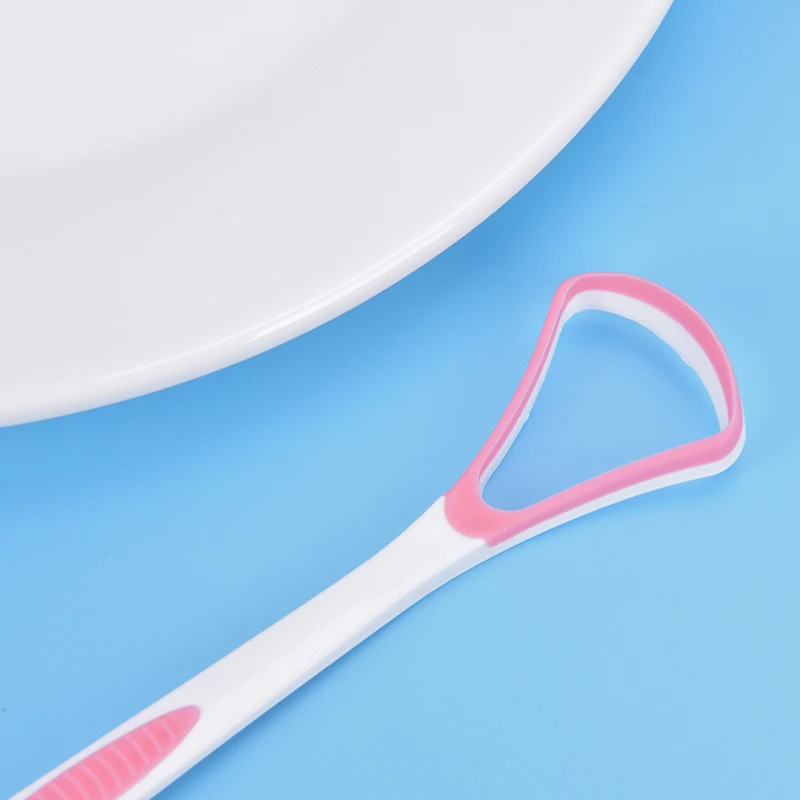 1PCS Tongue Scraper Soft Silicone Tongue Brush Cleaning The Surface of Tongue Oral Cleaning Brushes Cleaner Fresh Breath Health