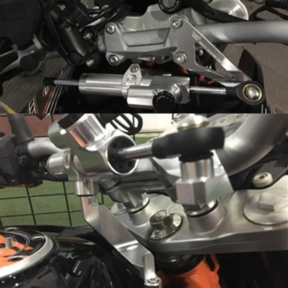 FOR KTM DUKE 390 DUKE 125 200 DUKE390 Motorcycle Accessories Steering Dampers Stabilizer Shock Absorber Direction Mount Bracket