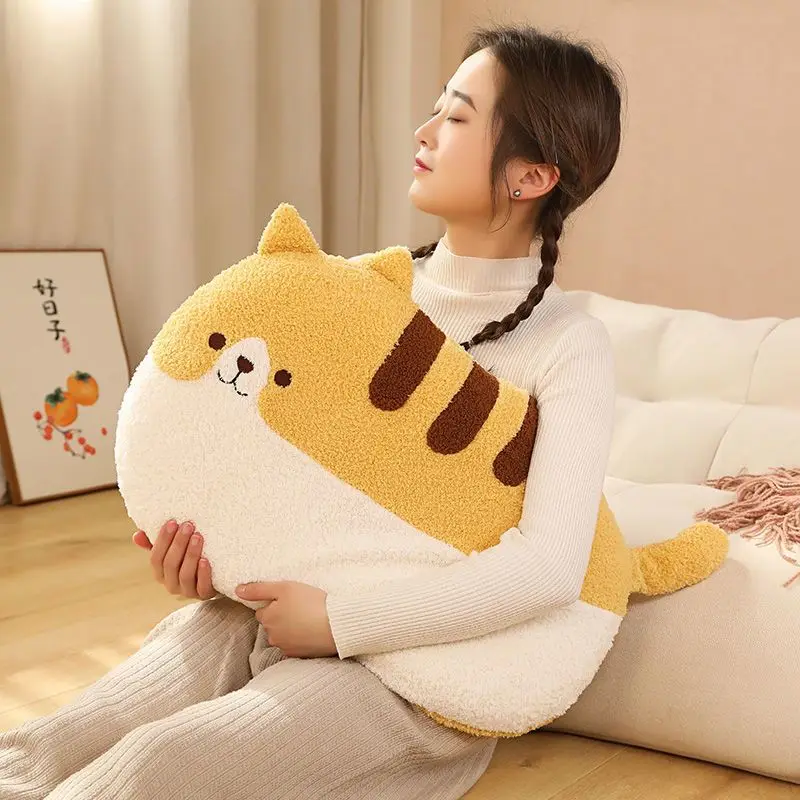 55 cm zacht schattig dier knuffelkussen nekbeschermer superzacht geheugenkussen comfortabele pop als verjaardagscadeau voor vrienden