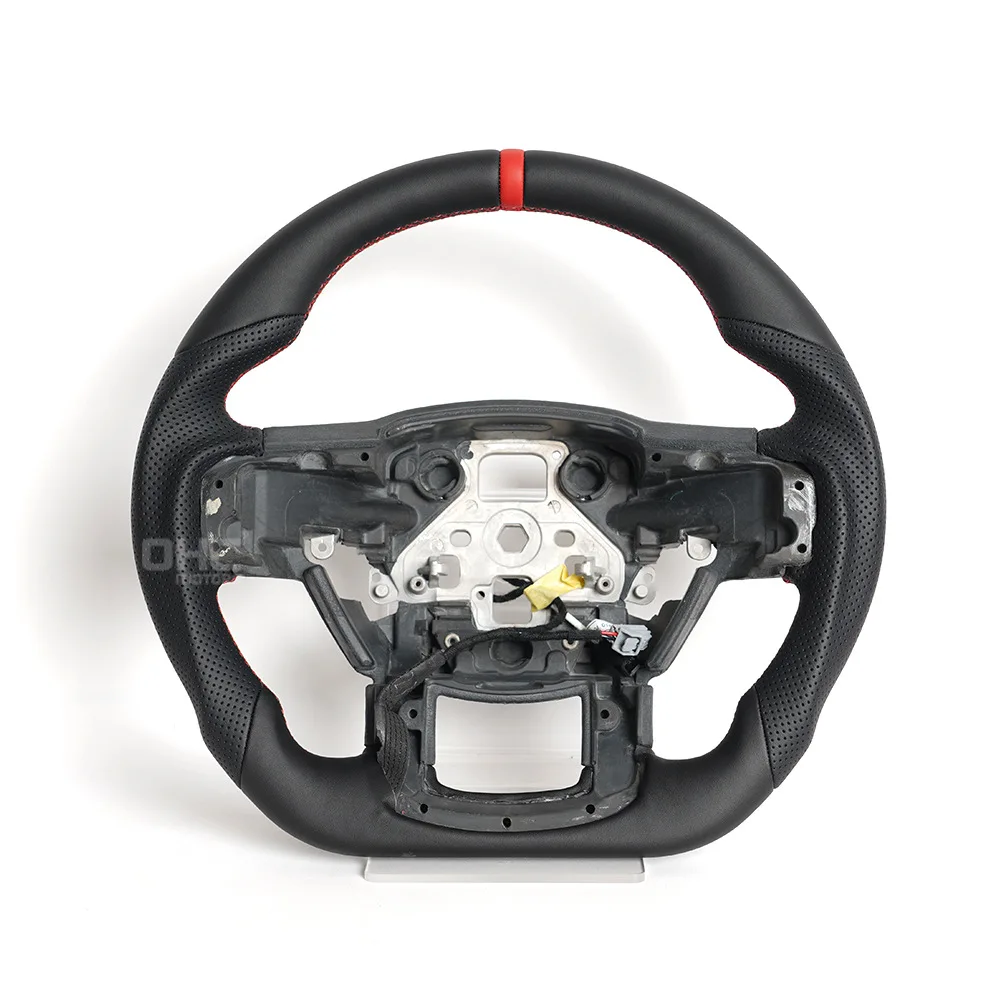 

Applicable to:Cross-border hot sale applies to Ford, Raptor 15 full leather nappa car steering wheel modification