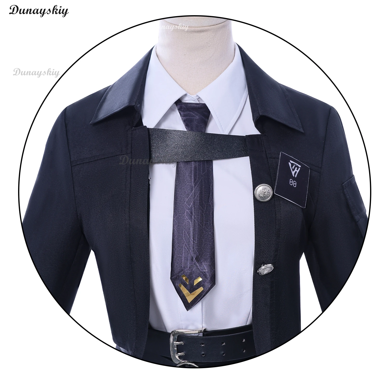 เกมความรักและ DeepSpace ผู้เล่นคอสเพลย์ MC ชุดเครื่องแต่งกายต่อสู้ชุดเต็มชุดปาร์ตี้ฮาโลวีนคู่สําหรับเสื้อผ้าผู้หญิง