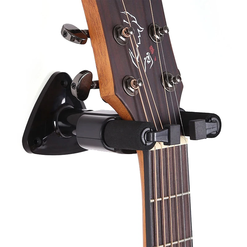 만돌린 우쿨렐레 블랙 기타 베이스 나사 액세서리, 기타 행어 스탠드, 일렉트릭 기타 어쿠스틱용 벽 마운트 거치대 후크