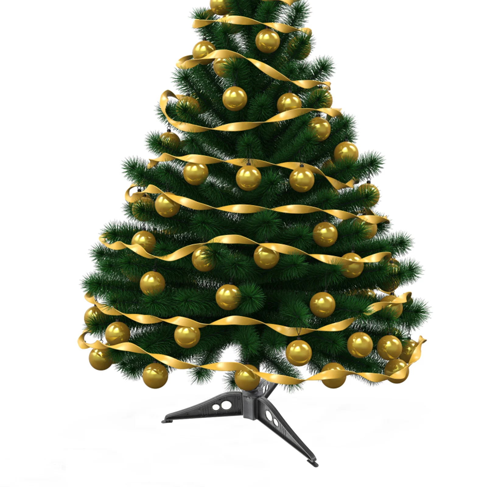 Base per supporto per albero di Natale Decorazioni per esterni staccabili Staffa per supporto natalizio Tavolo in plastica
