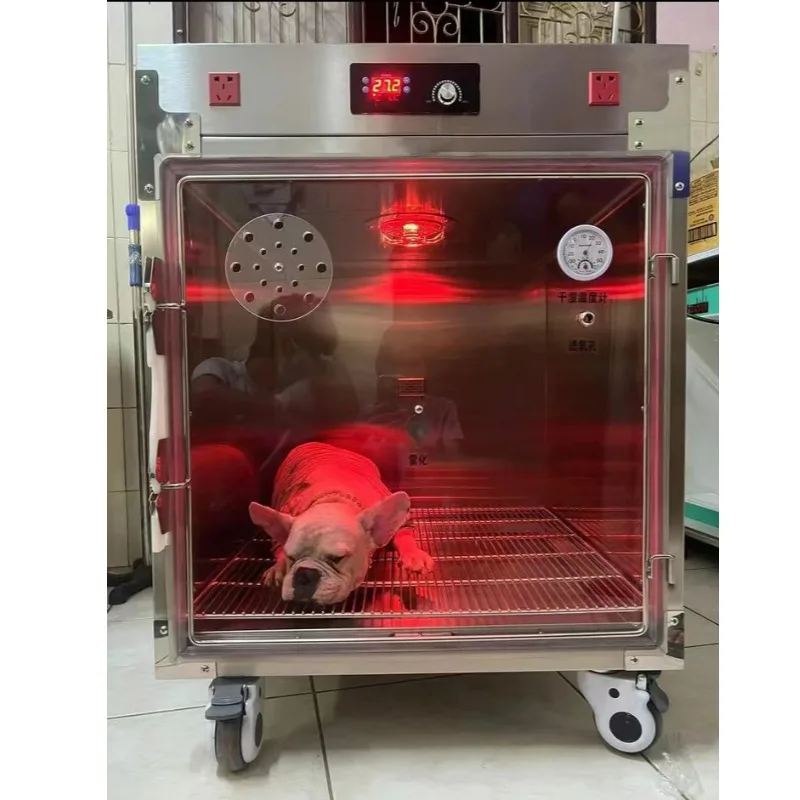 Pet oxygen cabin cage atomizer ICU inpatient cage cat